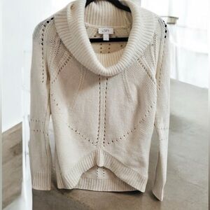 Loft Ann Taylor Cowl Neck Sweater si…
Creamy White